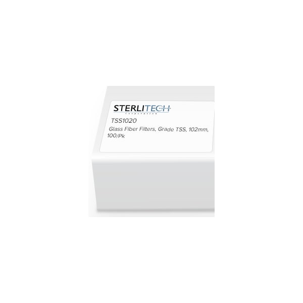 Sterlitech Grade TSS Borosilicate Glass Microfiber, 102mm, PK100 TSS1020 - main
